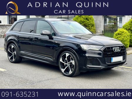 2021 Audi Q7 55 TFSI E BLACK EDITION QUATTRO==N1 5 SETAER CREW CAB==€62,950 PLUS VAT==