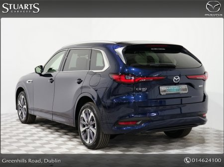 2026 Mazda CX-80 2 5L E Skyactiv Phev 327ps TAKUMI PLUS CAPTAINS SEAT*WHITE LEATHER SEAT W/ SEAT VENTILATION W/ SEAT HEATER, 20 INCH ALLOYS, PANORAMIC SUNROOF, CONVENI €73,630