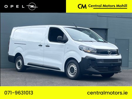 2025 Opel Vivaro LWB  Komfort  L2H1-1.5 120 BHP * 0 Mileage * €25,569