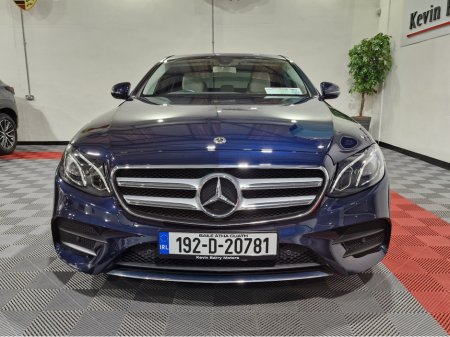 2019 Mercedes-Benz E Class E220D (BEIGE LEATHER / AMG EXT PACK) 9G AUTOMATIC **ORIGINAL IRISH CAR / VERY LOW MILEAGE / 18