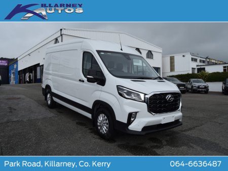 2025 Maxus Deliver 9 LWB Med Roof FWD LUX 2.0TDCi 150BHP Price plus 23% vat