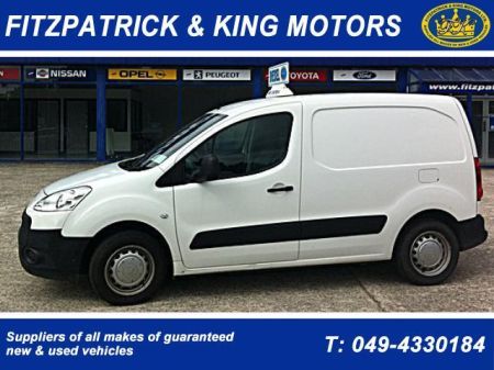 2011 Peugeot Partner B9 1.6 HDI 75 Level 1 4DR €4,500