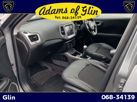 2019 Jeep Compass 1.6 MJET 120HP LOGITUD LONGITUDE 5DR €14,950 thumbnail