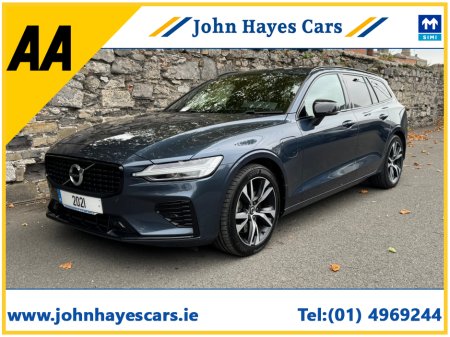 2021 Volvo V60 R-DESIGN T6 RECHARGE 4WD//FULL SERVICE HISTORY//FULL LEATHER//GREAT SPEC//SIMI AND AA DEALER