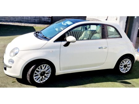 2015 Fiat 500 1.2 LOUNGE 69BHP NEW NCT 06.26 TAX LOW KM GLASS ROOF 1 OWNER €6,999