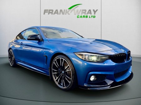 2017 BMW 4 Series M-SPORT PLUS **FULL M-PERFORMANCE KIT**FULL LEATHER**SAT NAV**HEATED SEATS**AS NEW**FSH** €19,950 thumbnail