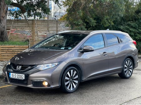 2015 Honda Civic TOURER 1.8 I VTEC EXECUTIVE EXCETUIVE AT 4DR AUTO..WARRANTY INCLUDED...FINANCE PROVIDED €10,900