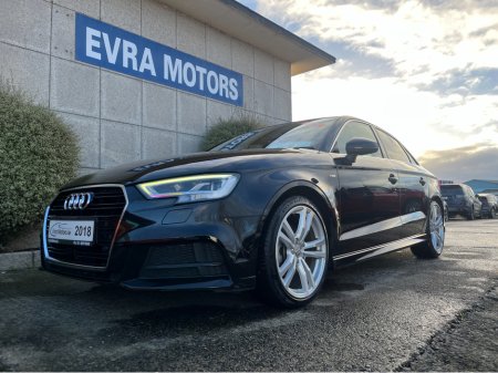 2018 Audi A3 S-LINE SALOON AUTOMATIC 1.4 PETROL //HIGH SPEC//LOW MILES//HALF LEATHER HEATED SEATS//ADAPTIVE CRUISE CONTROL//KEYLESS ENTRY// €22,950 thumbnail