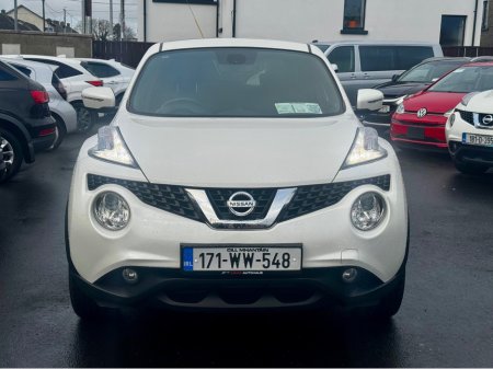 2017 Nissan Juke SV Premium – Pearl White, High Spec €8,950