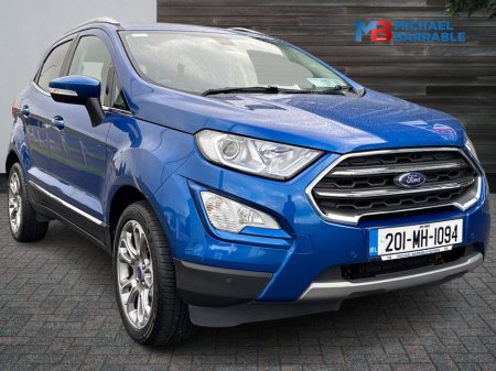 2020 Ford Ecosport TITANIUM 1.0T 6SPEED 5DR 4 *7.9% Finance Available* €19,950
