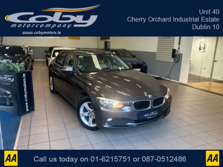 2015 BMW 3 Series 2.0 Saloon 4DR AUTO. New NCT done before collection. Full Leather, Alloy Wheels, Dual Climate Control, Rear Parking Sensors, Bluetooth, MFSW, Automatic Lights & Wipers and more. €8,950