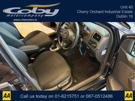 2012 Volkswagen Polo 1.2 AUTO. New NCT & Service done before collection, Alloy Wheels, Climate Control, Car Play, Sat Nav, Auto Lights/Wipers, CD Player, Luggage Cover, Folding Rear Seats, Electric Mirrors/Windows & more. €8,450 thumbnail