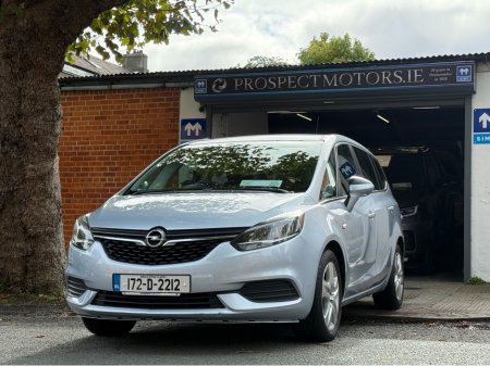 2017 Opel Zafira 1.4 Petrol Automatic, 7 Seater, Nct 07/2027, Tax 05/2026, Bluetooth, Cruise Control, A/C, Alloys, Ideal Family Car, Finance Available, Service & Warranty Included, SIMI Dealer,