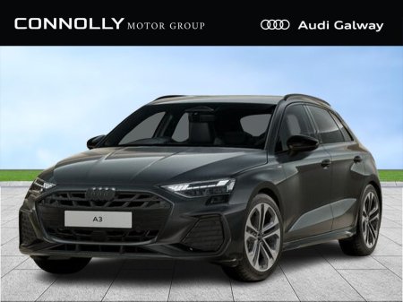 2026 Audi A3 €599 p/m - SPORTBACK S-LINE TFSI A/T €51,950