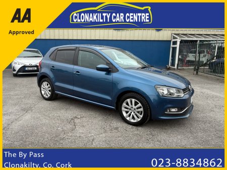 2017 Volkswagen Polo Low Mileage(only44,501kms)Vw Polo 1.2 Petrol Auto €13,950