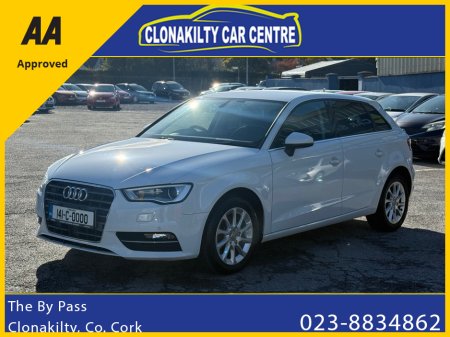 2014 Audi A3 Sportback One Owner Audi A3 Sportback 1.4Petrol Tfsi Automa