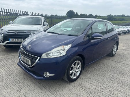 2013 Peugeot 208 1.0 VTI ACTIVE 68BHP 3DR €5,995