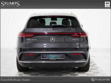 2023 Mercedes-Benz EQC EQC 400 AMG LINE: SELENITE GREY METALLIC WITH BLACK LEATHER, SUNROOF, 21” DIAMOND CUT TURBINE ALLOYS, SIDE RUNNING BOARDS, KEYLESS ENTRY €44,945 thumbnail