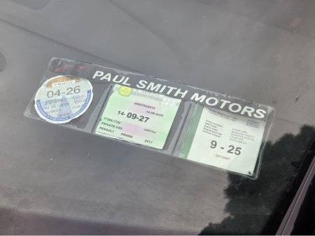 2017 Renault Grand Scenic 1.5 DCI DYNAMIQUE S NAV 108HP €12,950