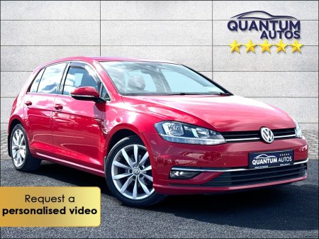 2019 Volkswagen Golf 2019 HIGHLINE 1.6 TDI 115BHP MANUAL 5DR €98 P/W WITH NO CASH DEPOSIT 10 DAY SALE NOW ON !!