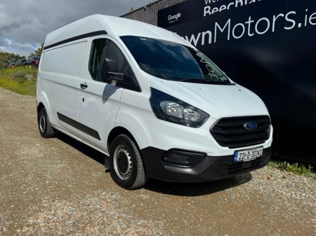 2022 Ford Transit Custom 2.0 TDCI LWB HIGH ROOF // PRICE EXCL. VAT // ONE OWNER // 05/26 CVRT // GREAT CONDITION // €15,406