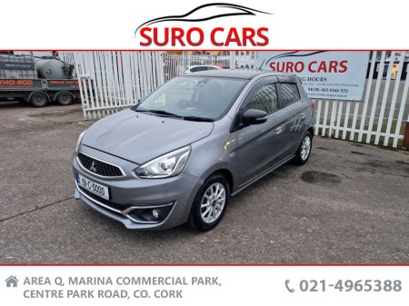 2019 Mitsubishi Mirage 1.2 Petrol Automatic Black Edition €9,890