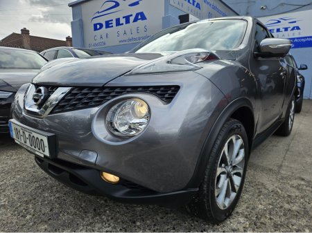 2018 Nissan Juke TEKNA 1.5 DCI 110BHP NCT 04/27 FINANCE AVAILABLE @ €54 PER WEEK SERVICE HISTORY/ TOUCH SCREEN MEDIA/ REVERSE CAMERA/ BLUETOOTH/ HISTORY CHECKED €11,950