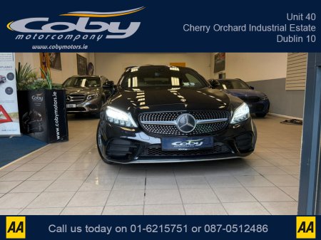 2021 Mercedes-Benz C Class C220D AMG LINE EDITION 2DR AUTO. NCT & Tax, 1/2 Leather, Sat Nav, Dual Climate Control, Heated Seats, Cruise Control, Revers Cam, Parking Sensors, Paddle Shift, BT & more. €35,950 thumbnail