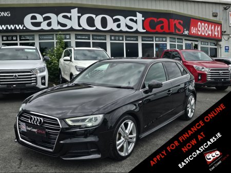 2018 Audi A3 S-LINE EDITION 1.4 TFSI  FACE-LIFT- SMARTPHONE INTERFACE- SATNAV - VIRTUAL COCKPIT - NAVIGATION REVERSING CAMERA -BLIND SPOT - PARKING SENSORS-  LEATHER