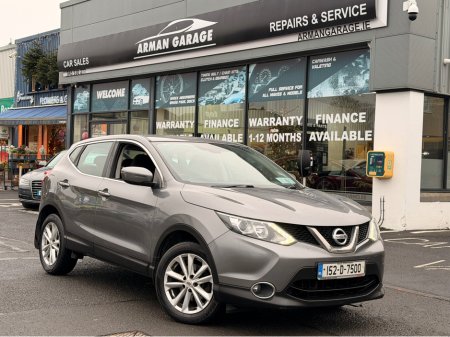 2015 Nissan Qashqai 1.5 SV E6 4DR €8,950