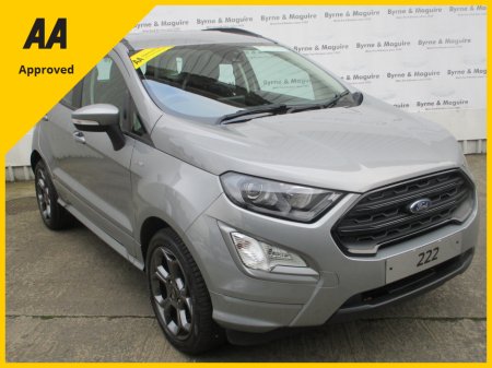 2022 Ford Ecosport ST-LINE 1.0 PETROL WITH ONLY 3800 KMS AND IN SHOWROOM CONDITION.  FULLY SERVICED WITH 12 MONTHS WARRANTY AND 12 MONTHS AA COVER
