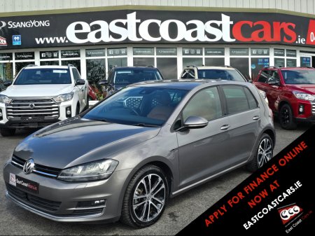 2015 Volkswagen Golf 1.4 TSI TAN LEATHER MILANO HIGHLINE EDITION  - HEATED SEATS LEATHER - REV CAMERA - STUNNING CAR -