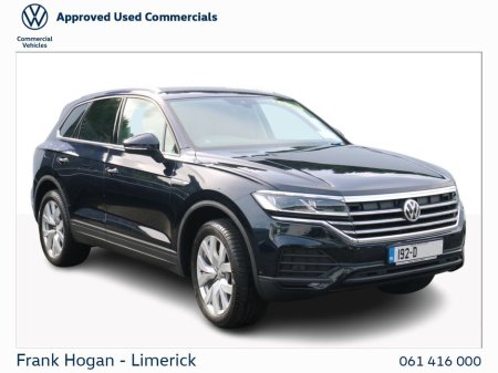 2019 Volkswagen Touareg €39,950 INC VAT - TOUAREG 3.0 v6 Diesel 231 BHP 4 MotionCommercial Road Tax: €333 €32,450