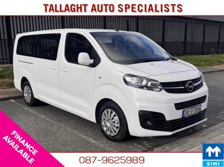 2020 Opel Vivaro 9 Seater Minibus €39,950