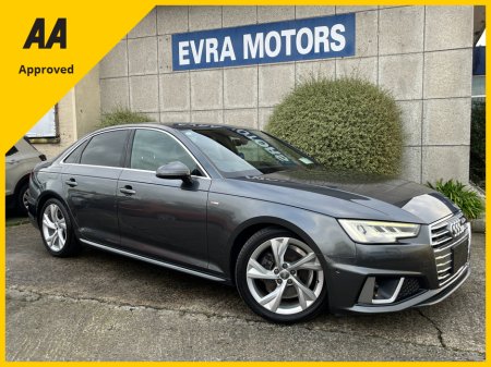 2019 Audi A4 SALOON S-LINE AUTOMATIC 2.0 PETROL 190BHP //HIGH SPEC//360 PARKING CAMERAS//ELECTRIC FRONT SEATS//ADAPTIVE CRUSIE CONTROL// €28,950