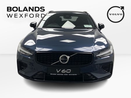 2026 Volvo V60 Denim Blue Plus with Charcoal Nappa leather €72,394