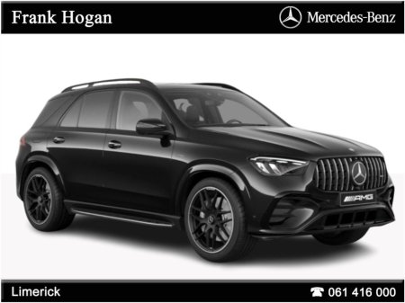 2026 Mercedes-Benz GLE Class Mercedes-AMG GLE 53 HYBRID 4MATIC+ 449/619BHP €168,979