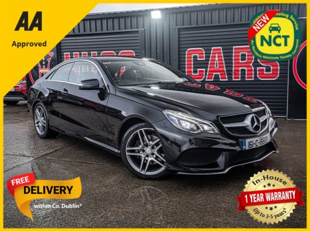 2016 Mercedes-Benz E Class 2016 E220 AMG Coupe/New NCT/Low mls/1yr warranty €18,888