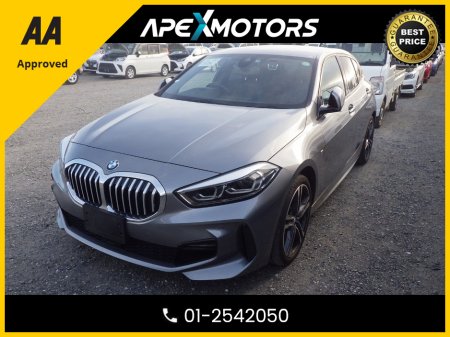 2022 BMW 1 Series FINANCE ARRANGED * NEW MODEL 2.0 DIESEL AUTO * TOP-SPEC M-SPORT * NEW NCT APR-28 * AS NEW  * LOW LOW KMs * STAMPED SERVICE HISTORY * AA APPROVED * 101 SAFETY CHECKLIST * AUTOMATIC (DSG) * IMMACULATE €33,749 thumbnail