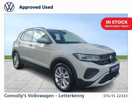 2025 Volkswagen T-Cross T-CROSS LIFE 1.0 TSI D7F 116HP €31,450