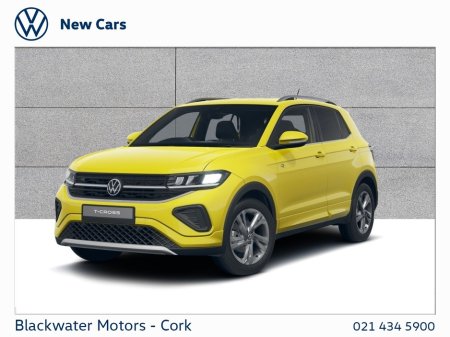 2026 Volkswagen T-Cross R-Line 1.0 TSI 116BHP *ORDER YOUR 261 TODAY* €37,090
