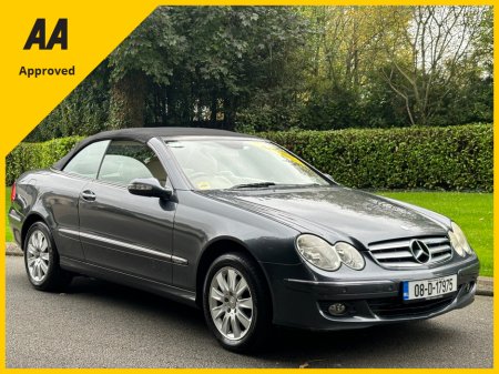 2008 Mercedes-Benz CLK Class CLK200 CABRIOLET *LOW KLMS*EXCELLENT EXAMPLE* €7,950