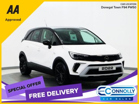 2022 Opel Crossland X *4* SPORT 1.2 83PS-PET-5SP 5DR €15,700