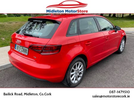 2014 Audi A3 1.6 TDI SPORTBACK SE 108BHP 5DR €12,900