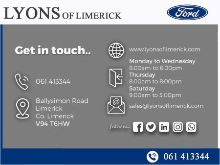 2023 Ford Puma 1.0L EcoBoost Hybrid 125PS Titanium €24,950 thumbnail