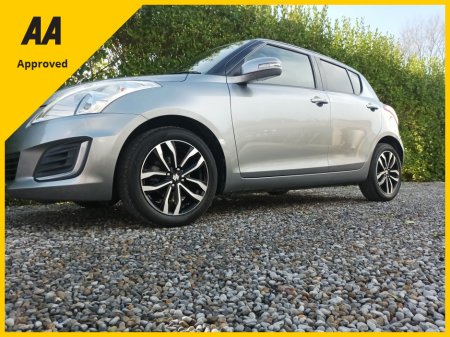2016 Suzuki Swift 1.2 FOUR CYLINDER AUTOMATIC COMPREHENSIVE SERVICE HISTORY (7 STAMPS) LEATHER / VELOUR INTERIOR REVERSE CAMERA LARGE TOUCH SCREEN MULTIMEDIA  SYSTEM PRIVACY GLASS FACTORY IMMOBILISER PUSH BUTTON START €12,750