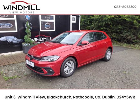 2022 Volkswagen Polo LIFE 1.0 TSI 95BHP D7F 5DR AUTO