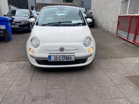 2012 Fiat 500 1.2 LOUNGE 69BHP 3DR €6,750