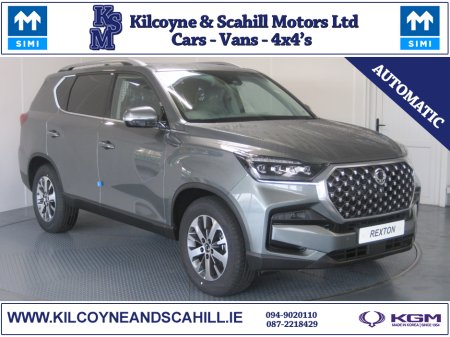 2025 Ssangyong Rexton 2.2 Diesel Auto 2 Seater Commercial *Finance Available + Leather Interior + Reverse Camera*