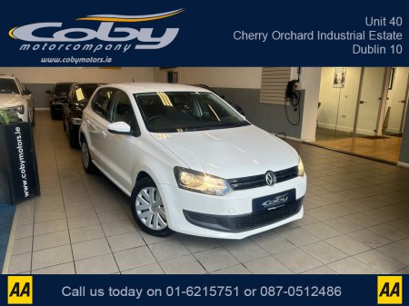 2012 Volkswagen Polo 1.2 5DR Auto. 1 Owner Car With Only 80km, New NCT, 2Keys, Handsfree, Bluetooth, Air Conditioning, USB, AUX, Electric Mirrors & Windows, Luggage Cover, CD Player and more. €8,450